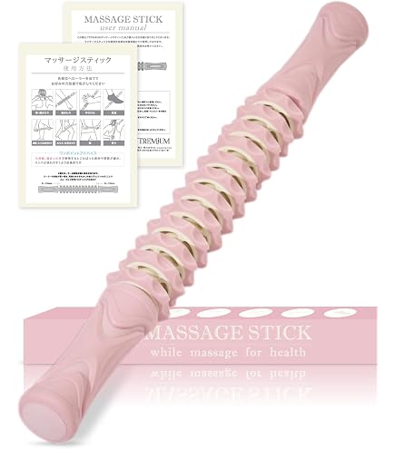 Amazon | マッサージローラー 筋膜ローラー 3 つ独立大ローラー 全身多